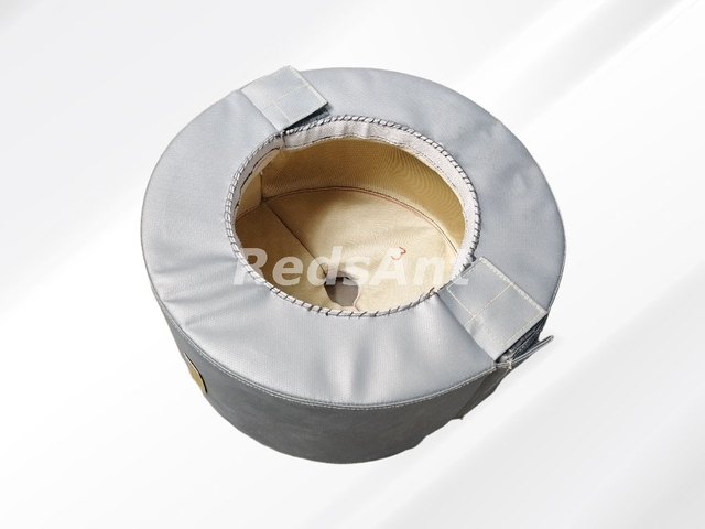 Customized Flange and Pipe Insulation Jacket Cover with High Temperature Resistance