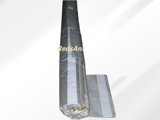 Removable Flexible Thermal Blanket Insulation for Steam Pipe