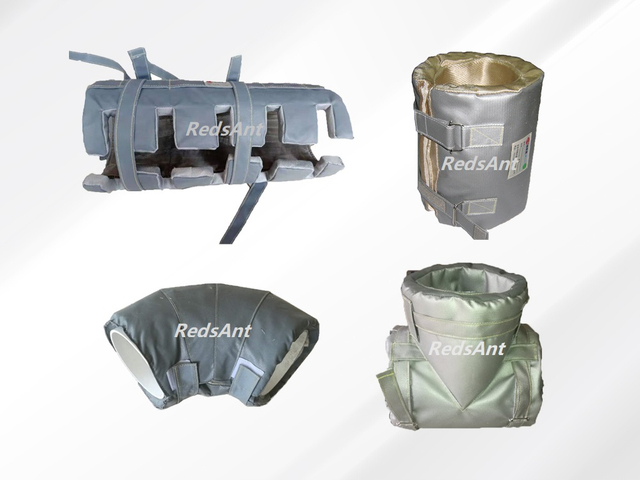 10-40mm Customized Fiberglass Insulation Cover for Pipe, Valve, Heater & More