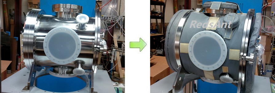 heat insulation jacket for vacuum pump