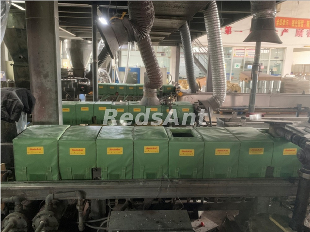 Thermal Insulation Blanket for Extruder Barrel for Energy Saving