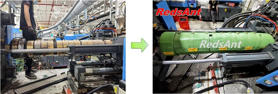 heater insulation cover