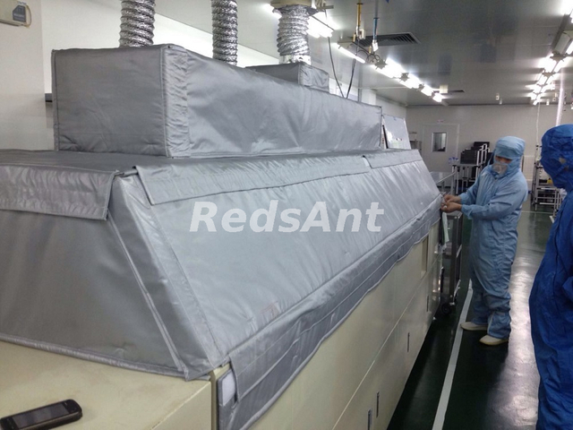 RedsAnt Fireproof Thermal Insulation Mattress for High Temperature Equipment