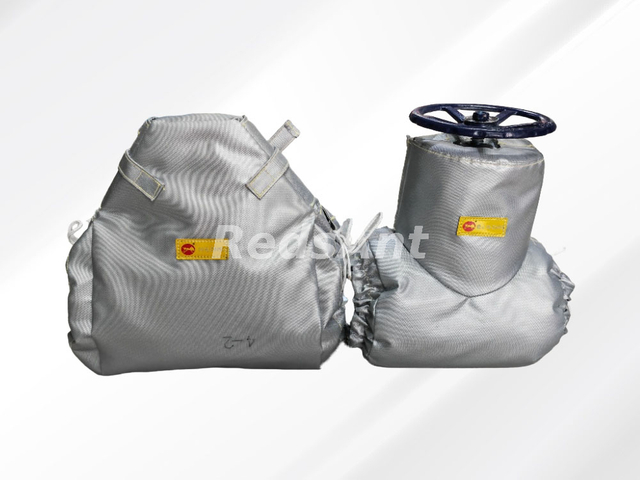 35% Energy Saving Fiberglass Thermal Insulation Jacket for Globe Valve Gate Valve & Pipe