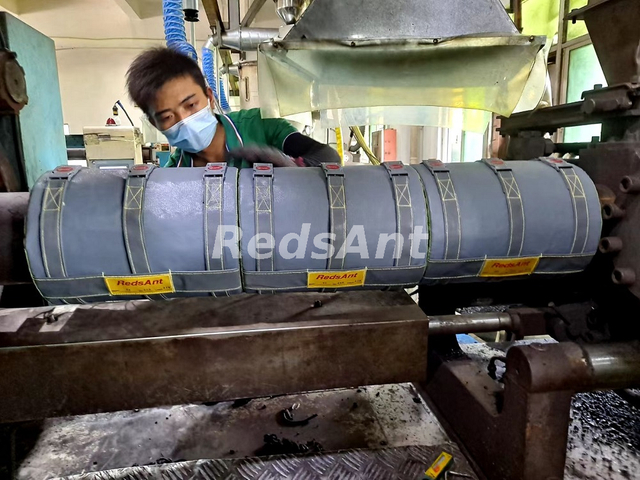High Heat Insulation Cover Protection for Plastic Equipment Machine