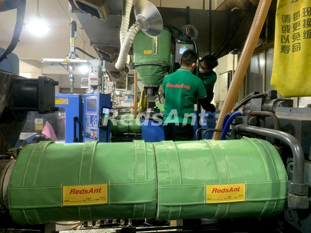 Removable Flexible Energy Saving Insulation Cover for Plastic Equipment